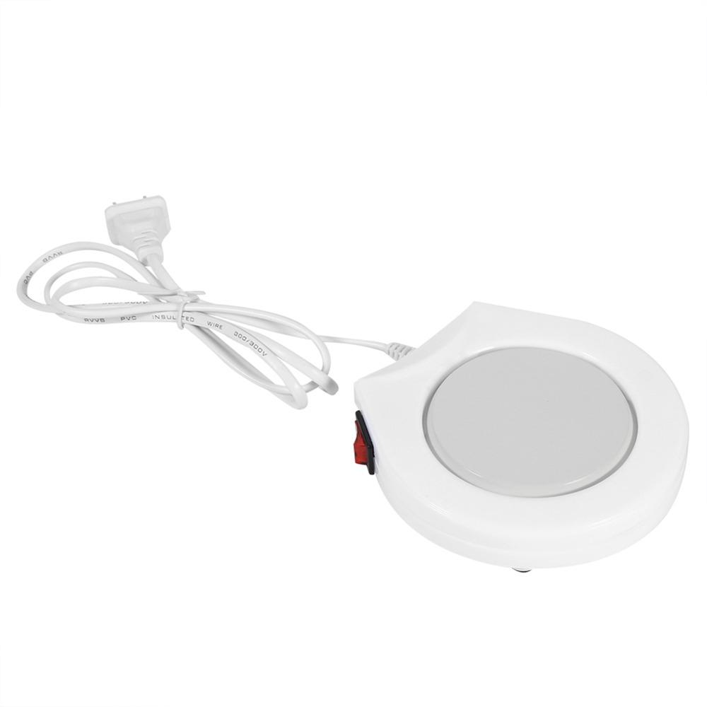 US Standard Plug Mug Warmer Uniform Heating Plate Tea Thermal Mat  Hot Beverage Heating