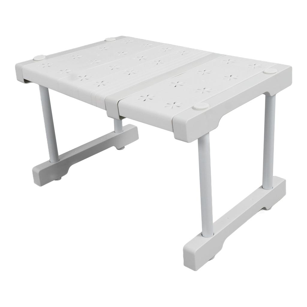 Расширяемый органайзер для полок шкафа, регулируемая экономящая место натяжная полка для гардероба или под раковину, ширина 24 см, высота 22 см