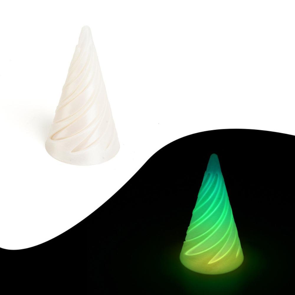 2 шт. Сквозная скульптура 3D-печатная спиральная конусная игрушка Вихревая нить Спиральный винт Игрушка Подарок для детей