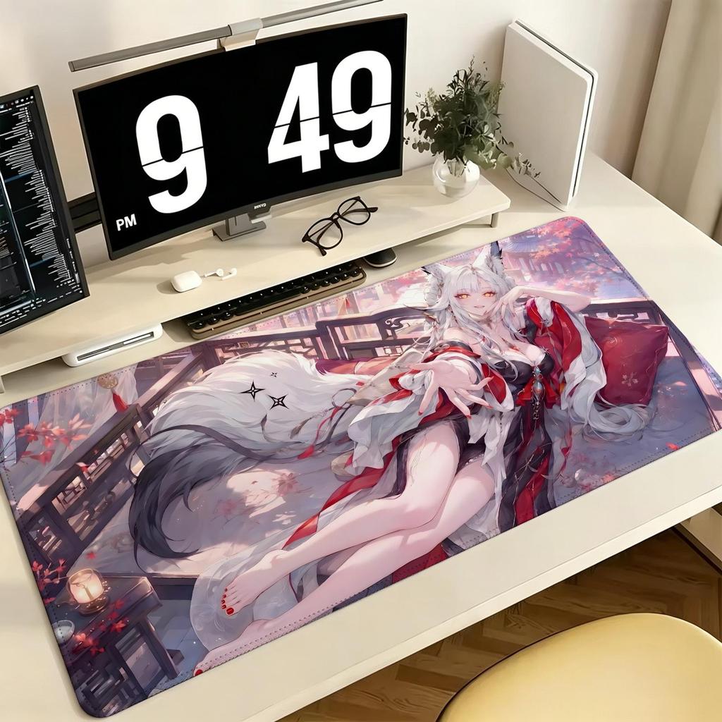 Wuthering Waves Hsin Pro ESports Xxl Gaming Mousepad Extra Large NonSlip Stitched Edge Keyboard Laptop Desk Mat For Pc Gamer