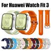 Официальный Силиконовый Спортивный Ремешок для Huawei Watch Fit 3 Запасной Браслет для запястья для Huawei Watch Fit3 Ремешки Correa