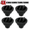4X 42/60/75/90mm Parking Diesel Heater Warm Air Vent Duct Pipe Outlet Rotatable Exhaust Joiner Connector Car Truck VAN Camper