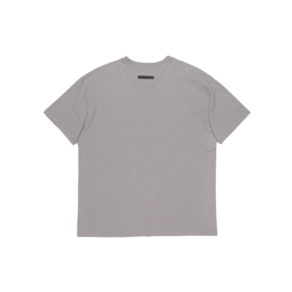 Fear Of God Essentials Simple Logo Crewneck T-Shirt SS21 Unisex Tops Cement-Grey FOG-SS21-679