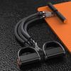 2/3/4-Tube Pedal Puller Resistance Band with Handle Multifunction Elastic Yoga Sit-up Pull Rope Men Women Pedal Tensioner Exerciser Workout Equipment