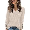 Women's Solid-color Fashionable Long-sleeved Top