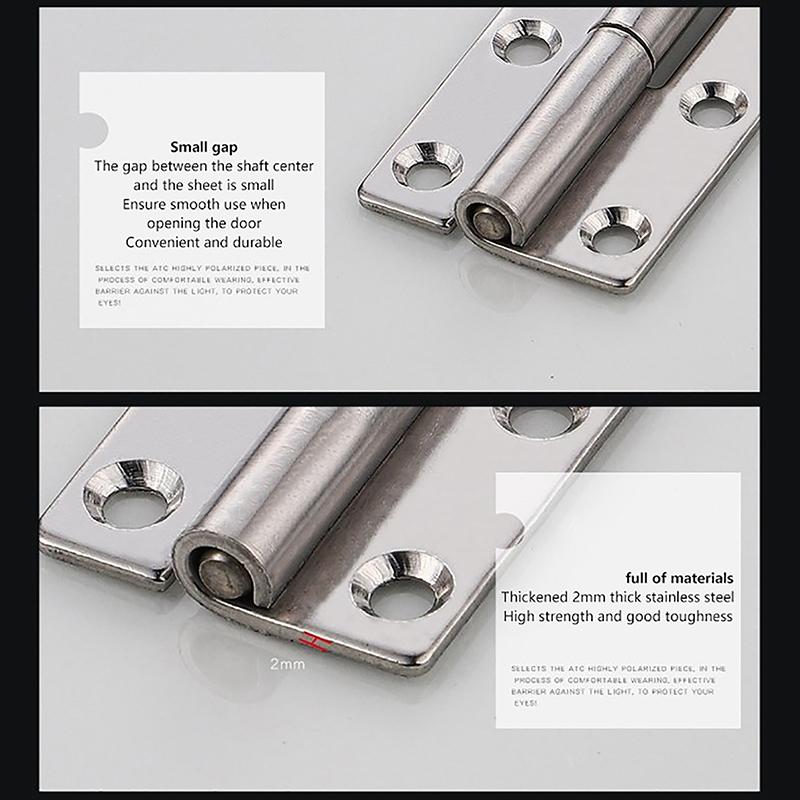 Утолщенная высококачественная съемная петля из нержавеющей стали 304, сверхпрочные съемные петли для окон, электрического шкафа, коробки