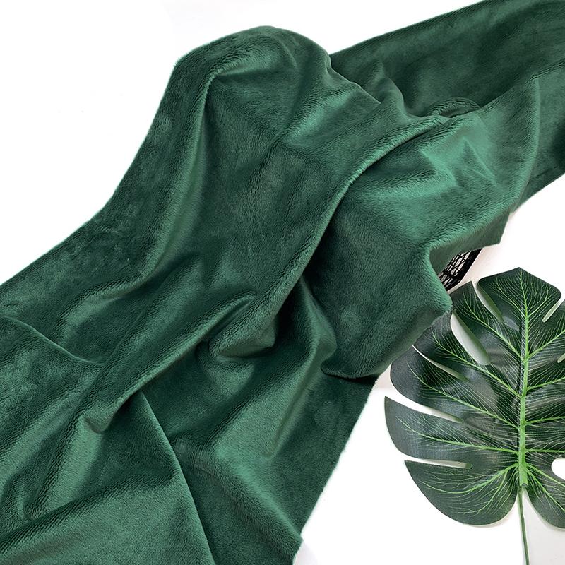 45x50 см удобная и мягкая ткань с ворсом 3 мм из полиэстера с кристаллами, супермягкая плюшевая ткань для шитья кукол