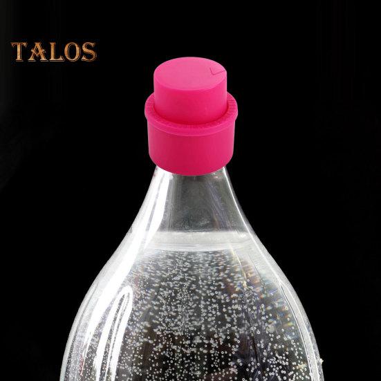 Drink Stopper Push Type Keep Soda Freshness Soft Practical Bottle Pump Dispenser Saver Lid Sealer Refrigerator Accessories
