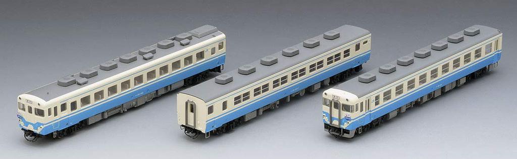 TOMIX N Gauge Limited Kiha58 Series Uwajima JR Shikoku Color Set B 3 вагона 97931 Железнодорожная модель дизельного вагона