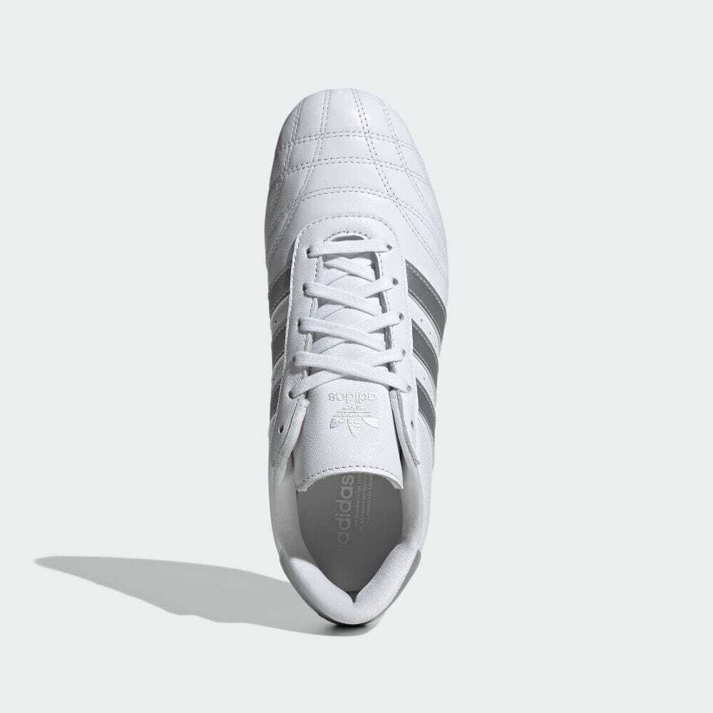 JS1192 adidas Originals Таэквондо Шнуровка Обувь Белый Серебристый Металлик Резина (Мужской