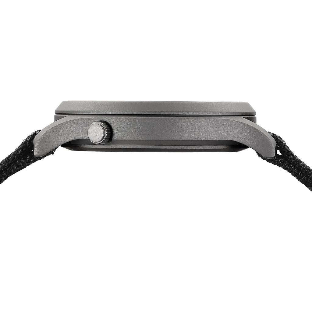 Титановые часы BERNY с японским кварцевым механизмом с плавной секундной стрелкой, аналоговые кварцевые часы для мужчин, водонепроницаемость 5 АТМ и холщовый ремешок, мужские (VH31), Женщины,