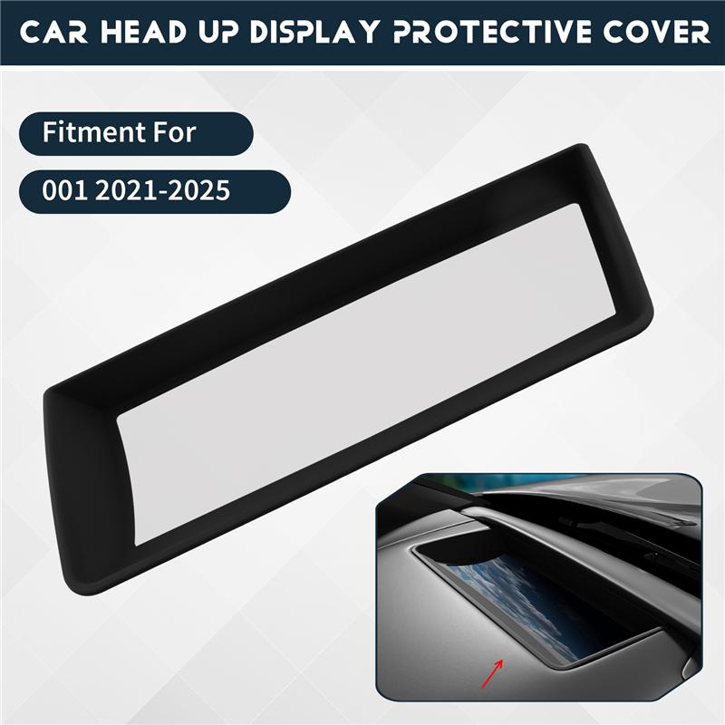 Car Head Up Display Protective Cover Curved Lens HUD Protection Panel Car Interior Accessories For ZEEKR 001 -2025-A87Q