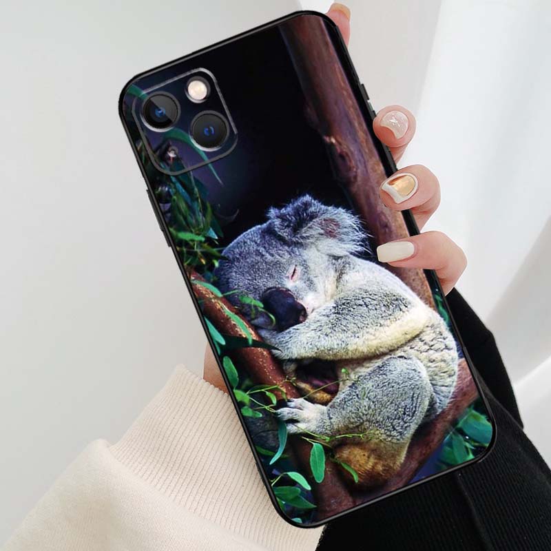 Australian Koala Phone Case For iPhone 17 Pro Max 16 15 11 13 12 14 Pro Max mini 15 16 Plus 16e 17 Air Cover