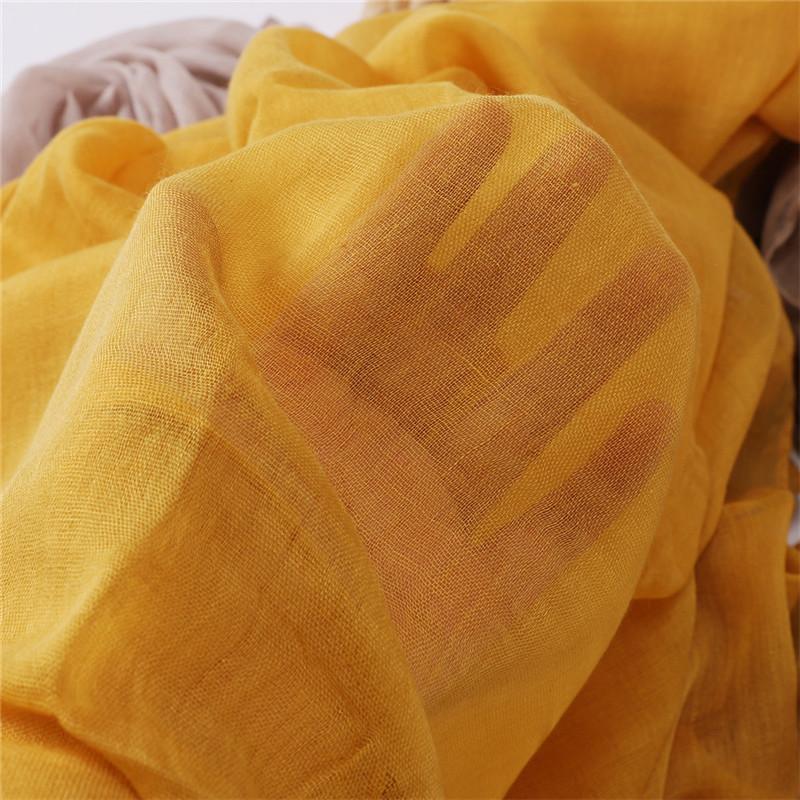 58 Colors Women Candy Color Voile Scarf Plain Solid Pashmina Female Warm Cotton Viscose Scarves Blanket Shawls And Wraps Bufanda