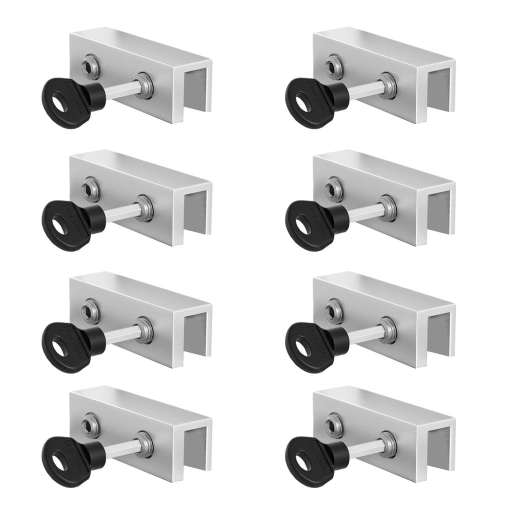 Adjustable Sliding Window Stops Security Window Locks with Keys for Vertical and Horizontal Sliding Windows Enduring