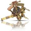 Brass Sextant with Wooden Box Navigation Instrument Decorative Giftable Marine Astrolabe Ship's Instruments