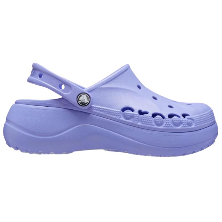 Crocs Сабо на платформе Baya Удобные Универсальные Женские Сабо Фиолетовые 208186-5PY