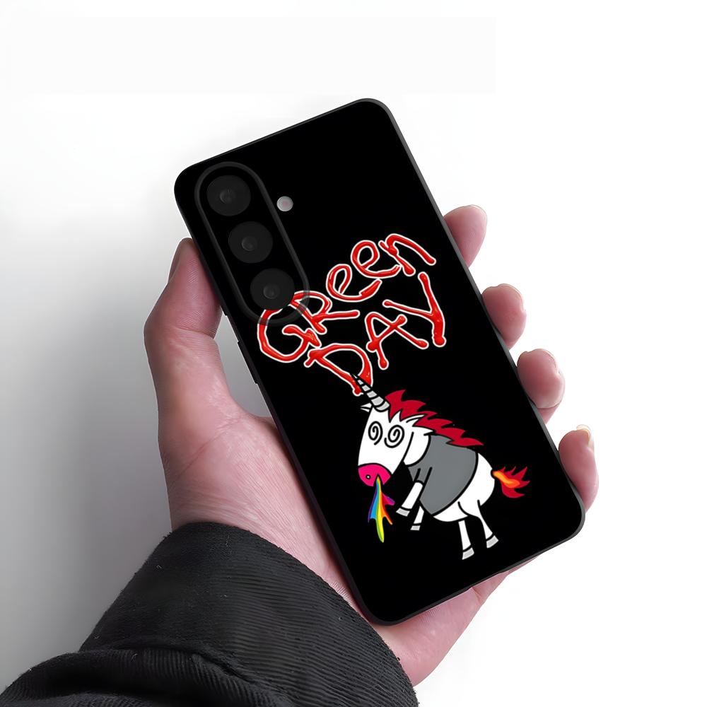 Band Green Day Phone Case For Samsung A25 A13 A33 5G A54 A36 A35 A56 A52 A14 Shockproof Soft Cover