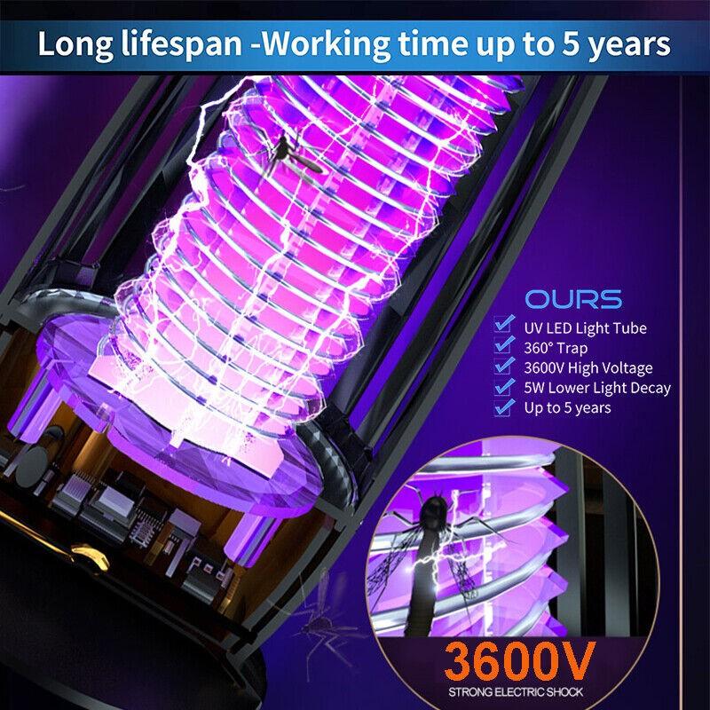 Новый тип фонаря для уничтожения комаров USB зарядка для наружного использования для уничтожения комаров USB портативный бытовой светодиодный фотокаталитический электрический убийца комаров ночник