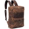 Leather Backpack Purse Rucksack Laptop Bag for Women and Men Travel College Hiking Travel Essential Shoulder Camping Premium Buffalo Leather Bag