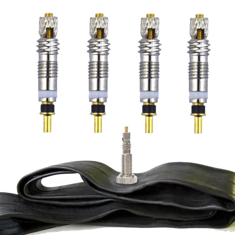 10 ШТ. Велосипедный ниппель Presta, сердечник клапана для бескамерных шоссейных и горных велосипедов, Fren для велосипеда MTB/шоссейного велосипеда