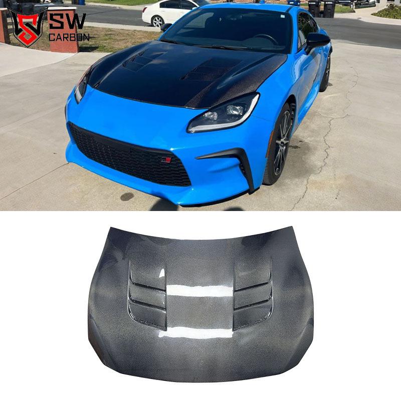 TS Style Carbon Fiber Hood for Toyota GR86/BRZ 2021+