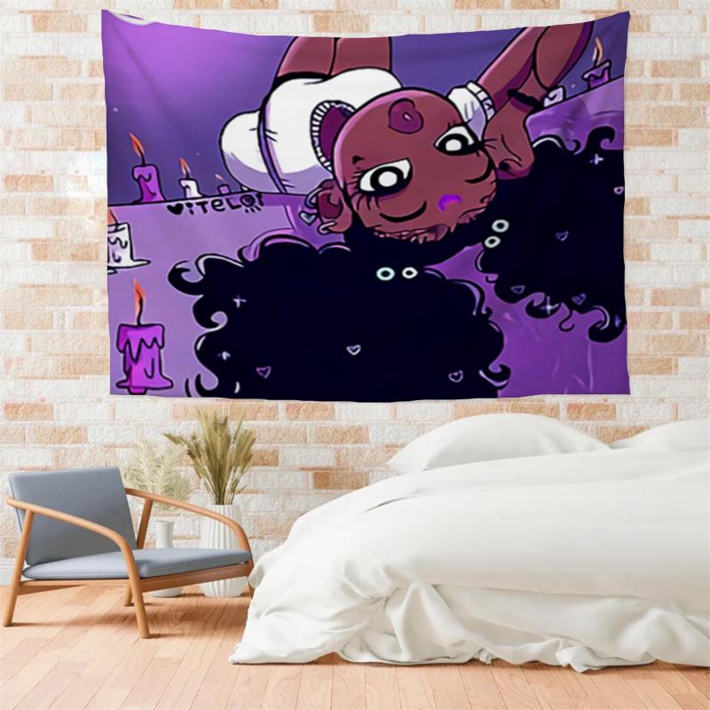 VIKAMA Childrens Tapestry A soft animalthemed cartoon wall hanging perfect for a playroom ideal for boys