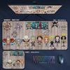 One Piece All Characters Large Gaming Mouse Pad with NonSlip Base Anime Desk Mat for Gamer and Office Decor