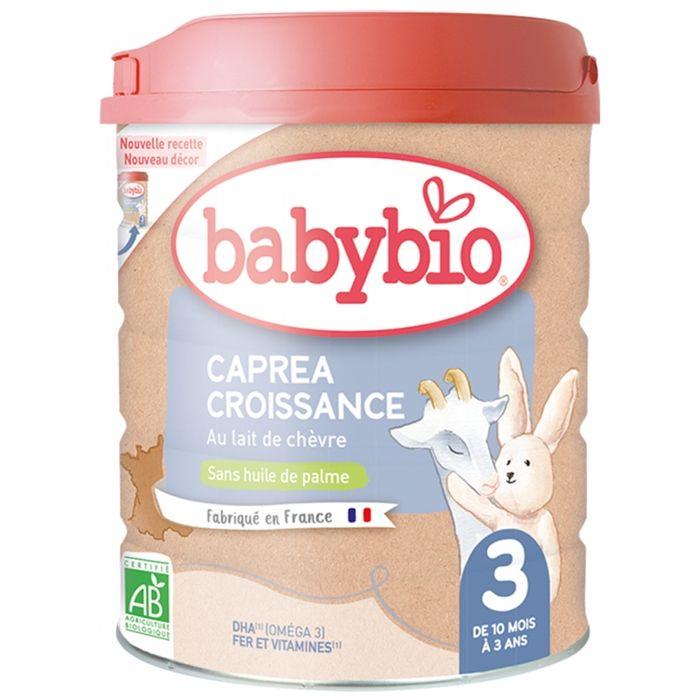 Babybio caprea 3 croissance lait de chèvre 3ème âge 800g
