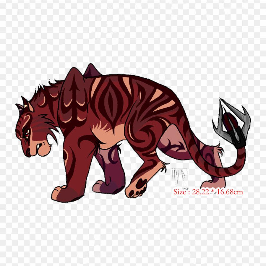 Cartoon Cat Dog Iron On Heat Transfer Printing Vinyl Patches Sticker for Clothes DIY Appliques Washable Patches