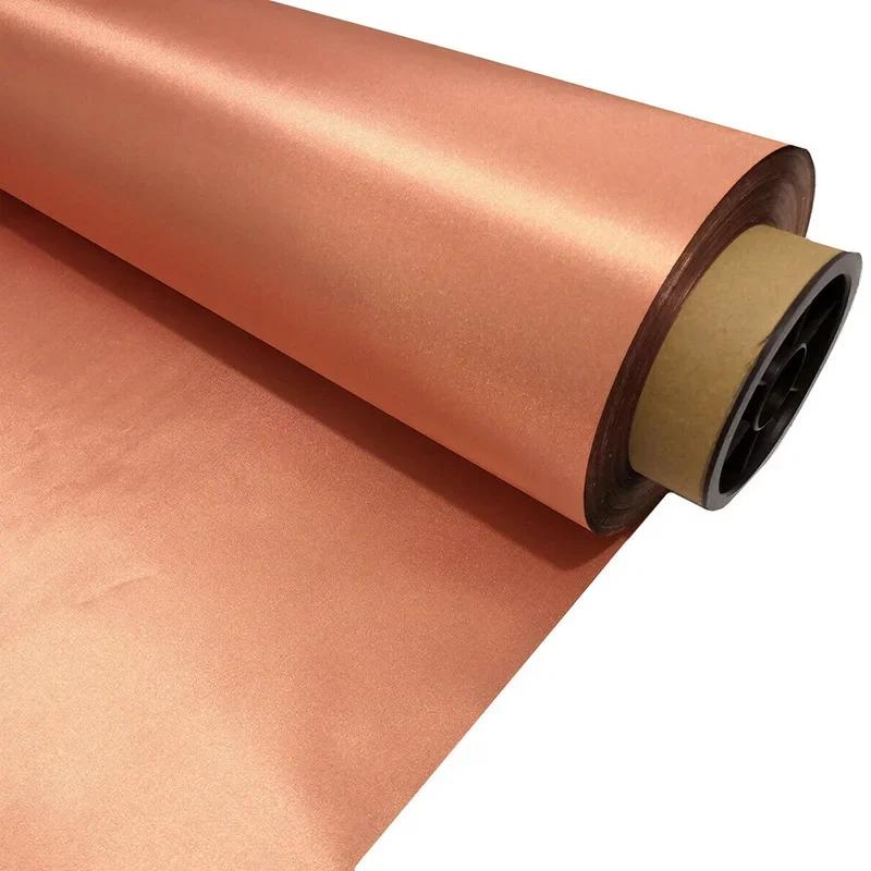 Faraday Cloth Conductive Copper Fabric Reduce EMF/EMI Protection Material Blocking RFID/RF Shields Signals (WiFi, Phone)