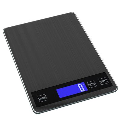 Кухонные весы из нержавеющей стали, Серые кухонные весы Greater Goods, Цифровой дисплей показывает вес в Г/КГ/ФУНТЫ УНЦИИ/МЛ/ЖИДКИЕ УНЦИИ для выпечки тортов