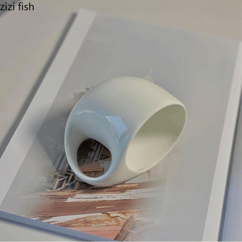 White Ceramic Coffee Cup Milk Tea Cups Water Cup Afternoon Tea Cup Milk Mugs Coffee Mugs Tea Mugs Drinkware Juice Cups Teacup