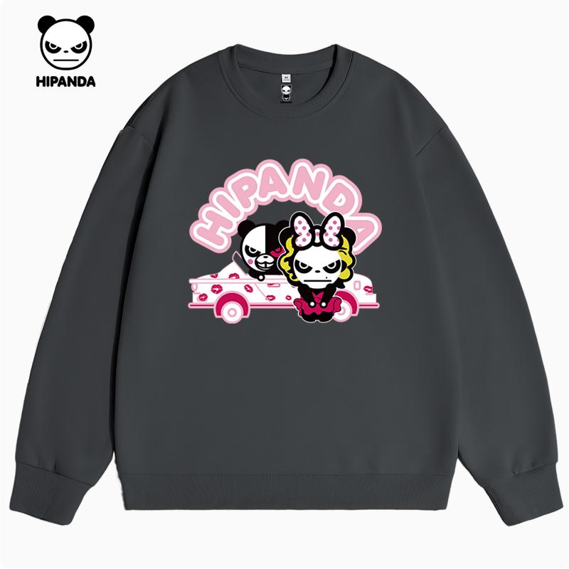 Hello Hipanda Panda Tide Brand American Round Neck Sweatshirt