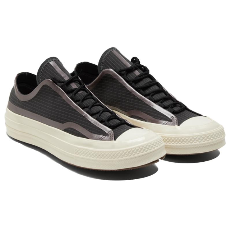 Converse Кеды Chuck Taylor All Star 1970-х годов винтажные износостойкие низкие парусиновые унисекс темно-серые черные