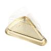 50Pcs Disposable Cake Slice Boxes Triangular Dessert Containers Cheesecakes Box  Wedding Party