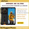 Ulefone Armor 26 Ultra Rugged Waterproof Smartphone 5G 120W 15600mAh 200MP+64MP Infrared Night Vision RAM Up To 24GB+ ROM 512GB