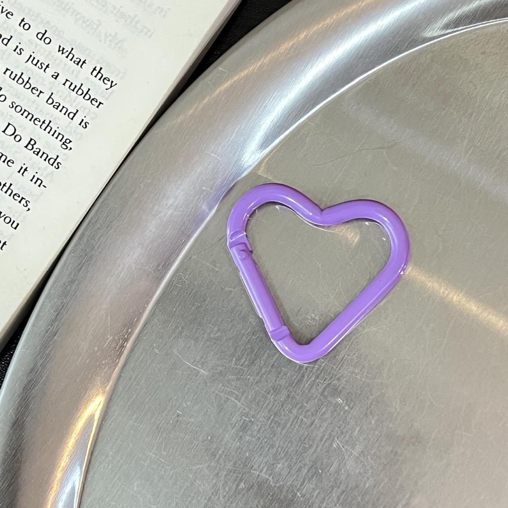 Красочный брелок-подвеска для сумки в стиле Miu, карабин, кольцо для ключей, пружинный крючок, ювелирный аксессуар