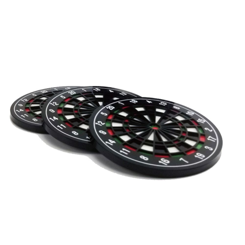 4pcs Creative Meal Mat Plastic Tea Cup Pad Crafts Cup Mat  Tea House