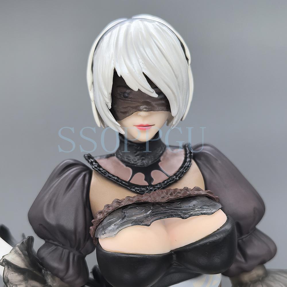 32СМ Фигурка NieR Automata Йорха Тип Но Свадьба Аниме Девушка Игрушка-Статуэтка Коллекция для Взрослых Модель Кукла B 2B ПВХ GK 2 Подвижная Сочлененная Масштаб