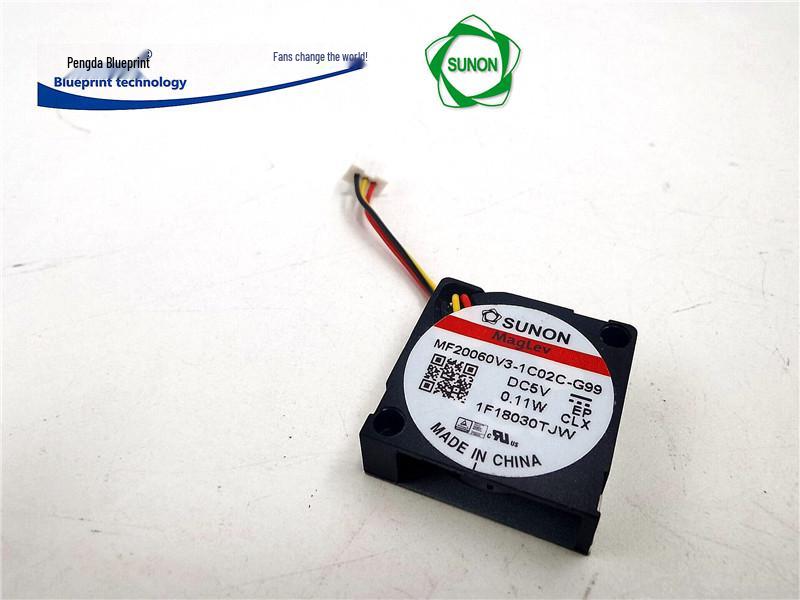 Совершенно новый бесшумный турбо микро-вентилятор 5V MF20060V3-1C02C-G99, 0.11 Вт