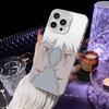 Чехол для телефона с изображением аниме «Лето, в котором умер Хикару» для iPhone 16 15 14 13 12 11 Pro Max Белый Ультратонкий Лазерный Металлик Аврора Funda