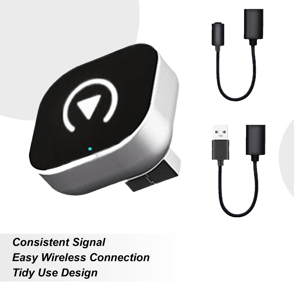 Беспроводной адаптер экрана автомобиля Проводной к беспроводному адаптеру экрана автомобиля USB Электроника Plug-And-Play Компактные аксессуары для звонков