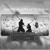 Mouse Pad Ink Samurai Duel Gamer printon demand Large HD Mousepad XXL MousePads Soft Carpet Office Accessories Table Mat