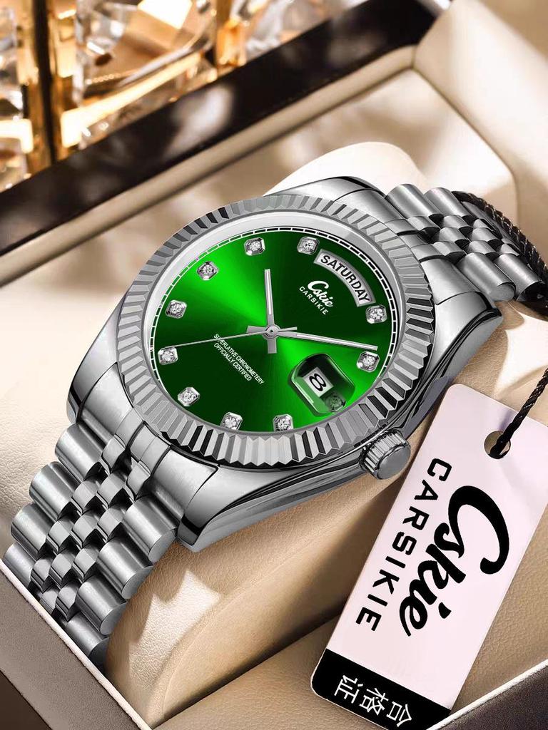 Швейцарский бренд Ультратонкие Мужские Стальные Бизнес-Часы - Высококлассный Водонепроницаемый Дизайн