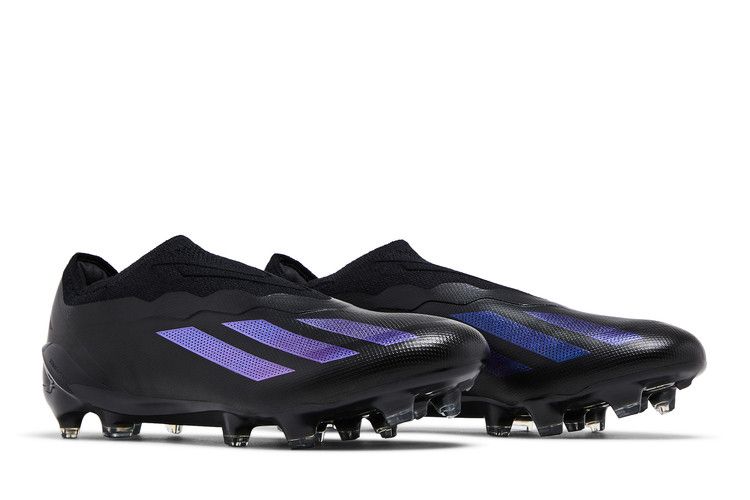 Men's Sneakers adidas Crazyfast.1 Laceless FG Core Black Core Black/Core Black/Core Black