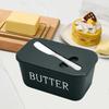 Rectangular Butter Storage Box Plastic Cheese Dish Multi-functional Butter Container  Refrigerator