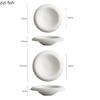 Solid Color Rock Texture Ceramic Soup Bowl Restaurant Dessert Bowl Salad Bowl Pasta Bowls Molecular Food Specialty Tableware