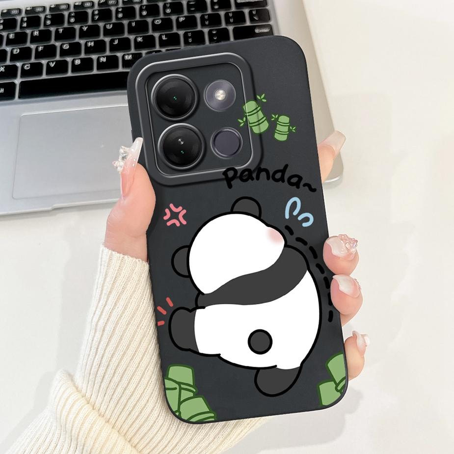 Для Infinix Smart 7 HD Чехол X6516 Милый Забавный Мультяшный Чехол Ударопрочный Чехол для Телефона Для Infinix Smart 7 Plus Smart7 X6515 Мягкие Чехлы