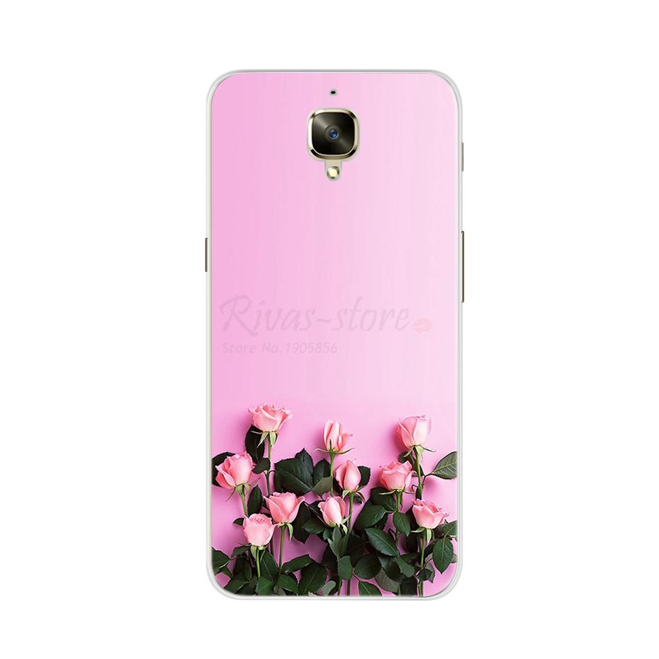 For OnePlus 3t Case Oneplus 3 Back Cover Ultra Thin Silicone Cartoon For Oneplus 3T Cover One Plus 3 Three Phone case Soft Coque